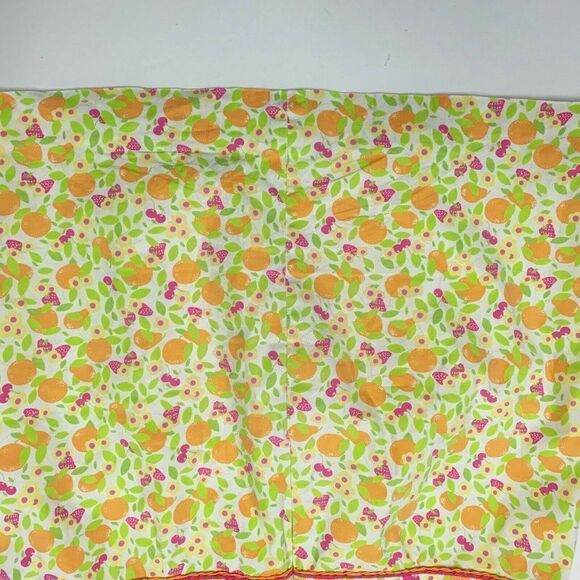 Lilly Pulitzer Mini Skirt Womens 4 Yellow Crazy Cat Short Colorful - Picture 7 of 9